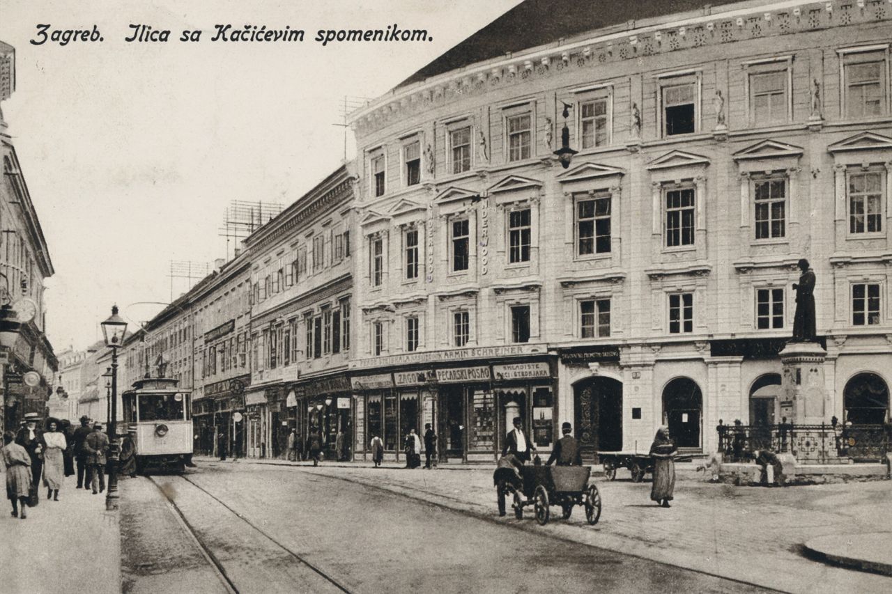 Ilica, oko 1915. godine D